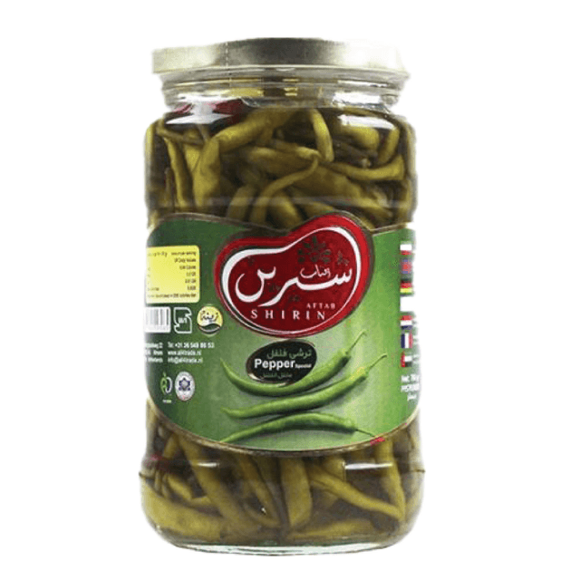 Shirin - Nakládané zelené chilli papričky