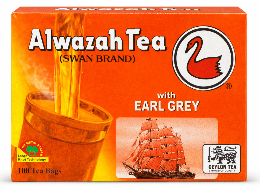 Alwazah Tea (Swan Brand) Earl Grey – černý čaj, 100 sáčků