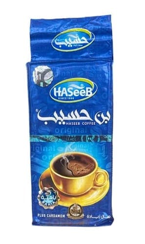Haseeb káva s kardamonem modrý 200g