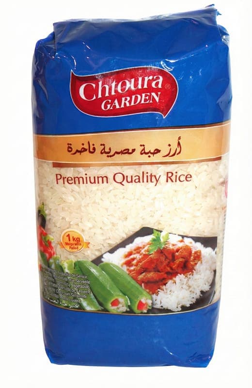 Chtoura Rýže egyptská krátkozrná 1kg