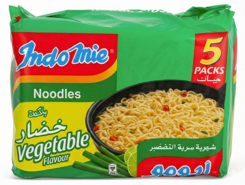 Indomie Instantní nudle zeleninová 5x70g