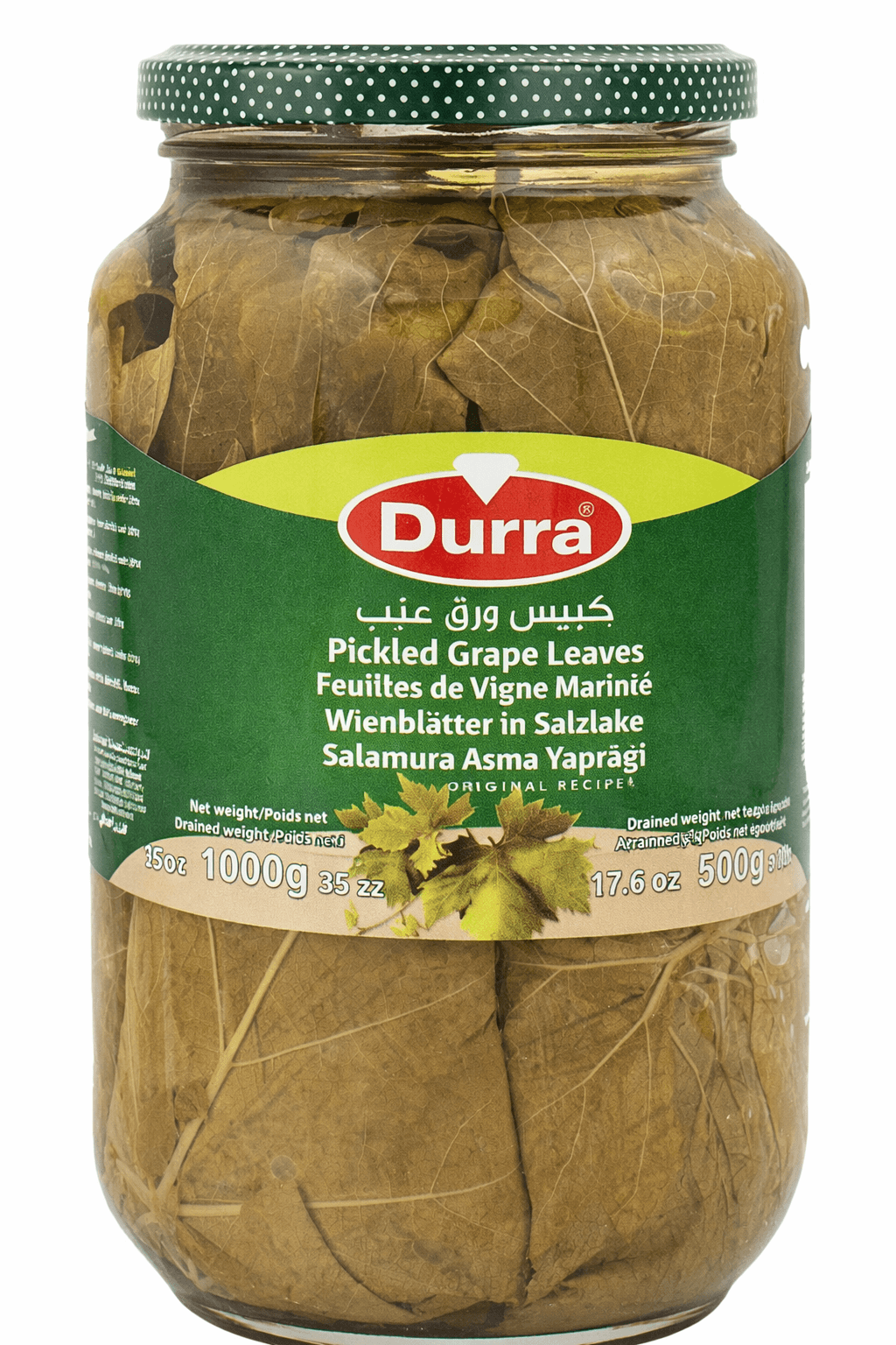 Nakládané vinné listy 1000g