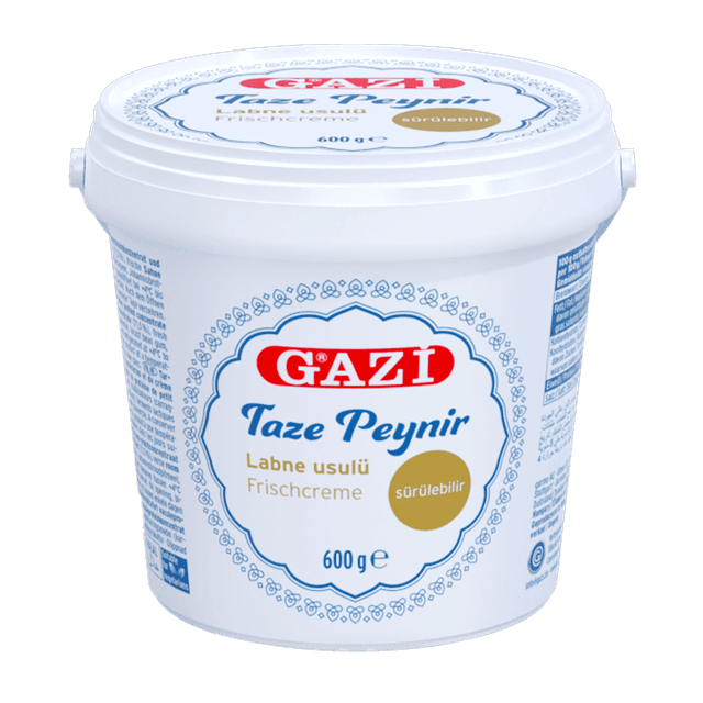 Gazi – Taze Peynir Labne Usulu (Čerstvý sýr ve stylu Labne)