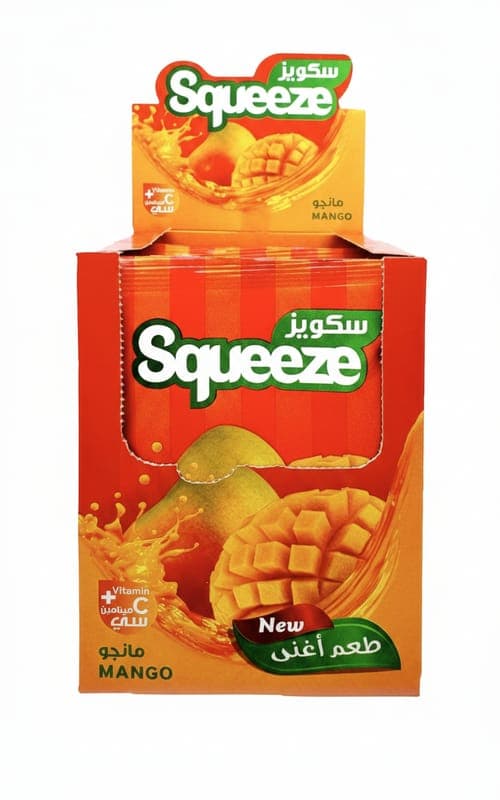 Squeeze Mangový nápoj - prášek 12ks