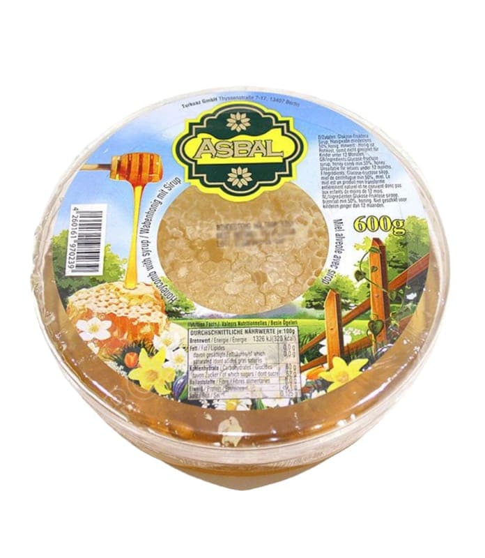 Asbal Přírodní květový med 600g