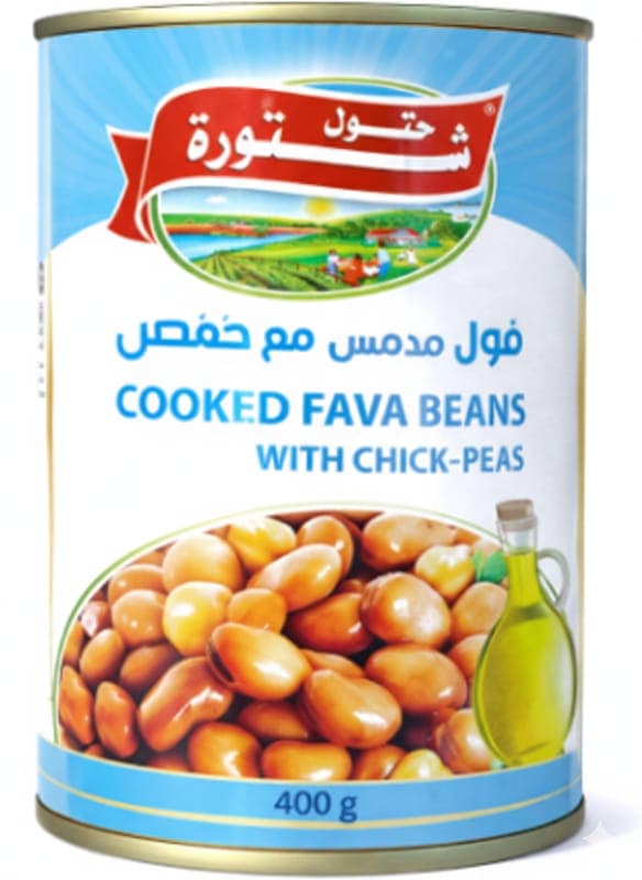 Chtoura konzervované boby s cizrnou 400g