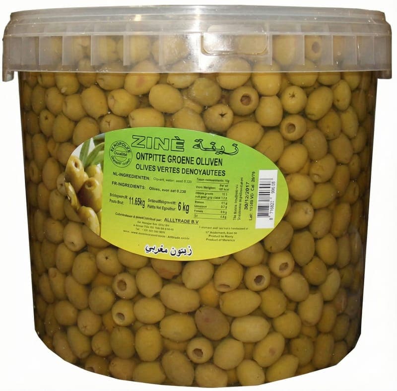 Zine Zelené olivy bez pecky 11.5kg