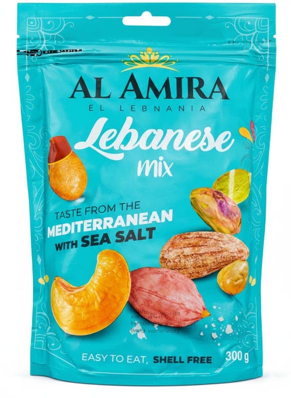 AL AMIRA Lebanese Mix – směs ořechů 300g