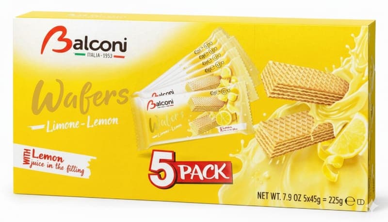 Balconi Sušenky Citron 5x 45g