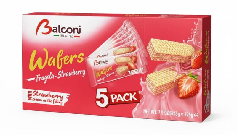 Balconi Sušenky Jahoda 5x 45g