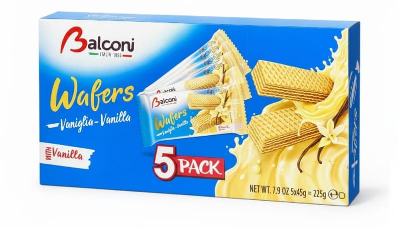 Balconi Sušenky Vanilka 5x 45g