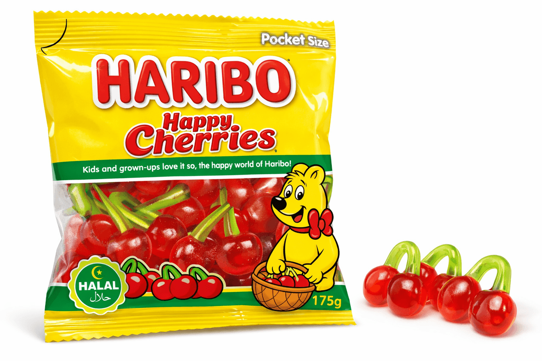Haribo Ovocné želé bonbony třešňové 100g