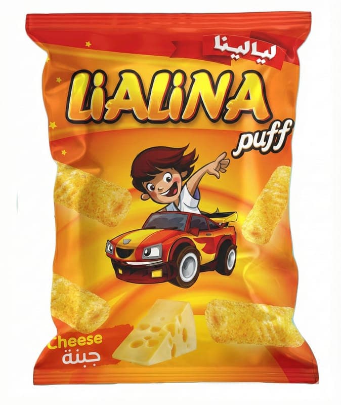 Lialina Kukuřičné brambůrky sýr 50g