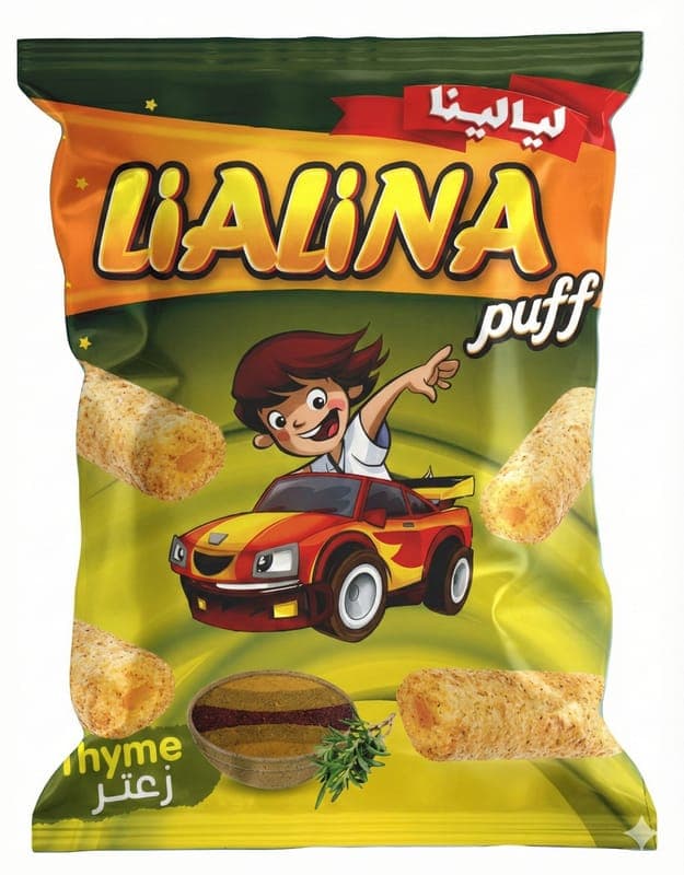 Lialina Kukuřičné brambůrky tymián 50g