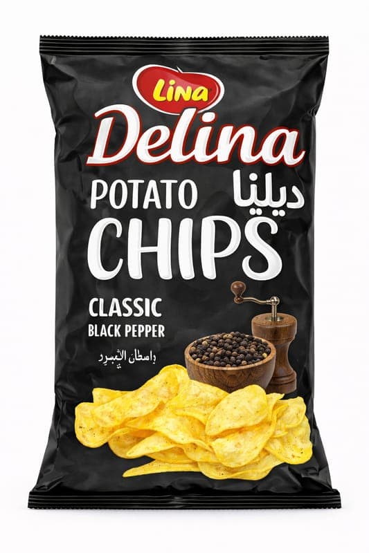 Lina Delina Brambůrky černý pepř 60g