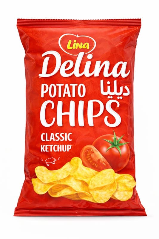 Lina Delina Brambůrky kečup 60g