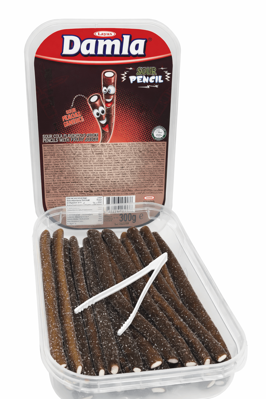 Tayas Damla kyselé želé tyčinky s příchutí koly 300g