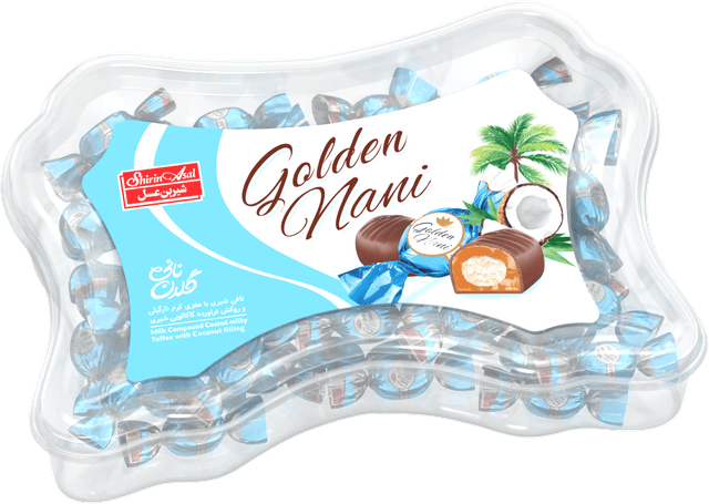 Shirin Asal - Golden Pani / Sušenky s kokosovou náplní